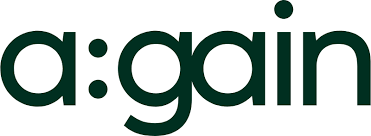 again logo